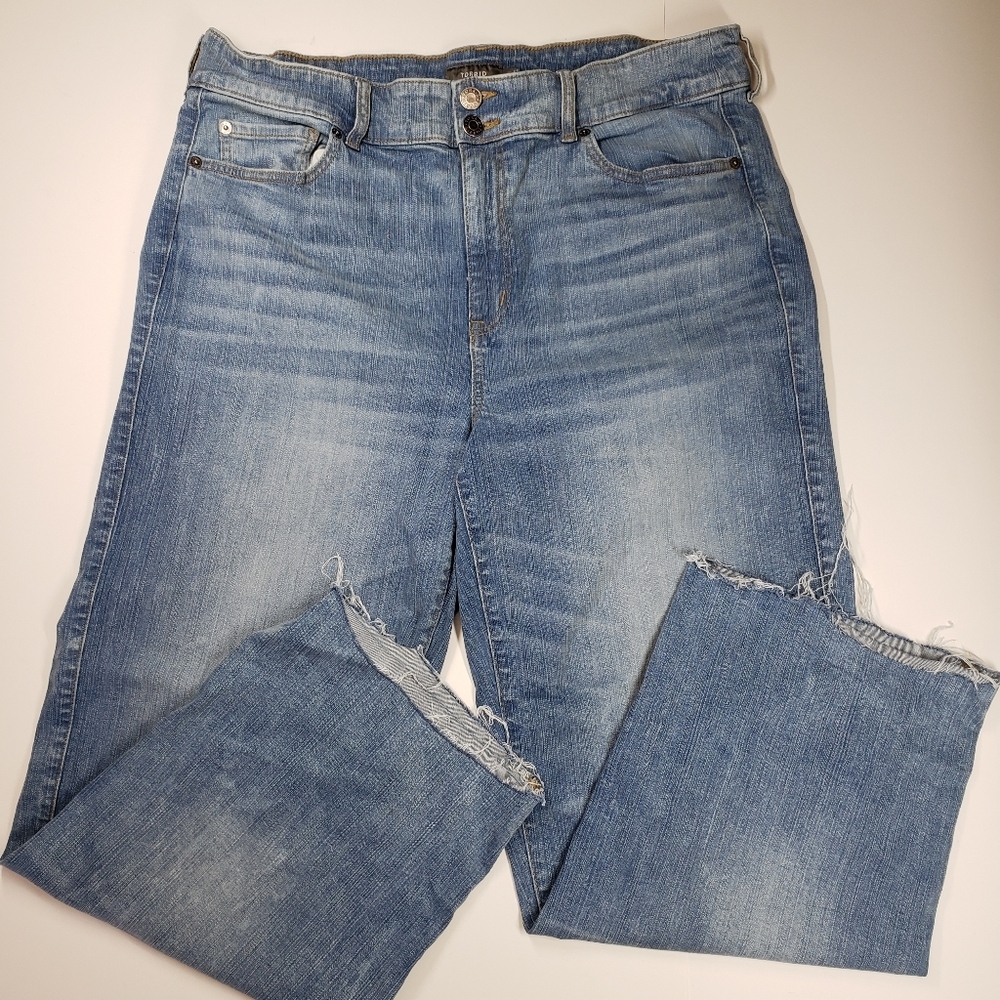 Torrid High-Rise Straight Stovepipe Jeans Size 20R